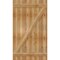Ekena Millwork Joined Board-n-Batten Shutters w/Z-Bar, Rough Sawn Western Red Cedar, 32 1/4W x 56H, PR RBJ06Z32X056RWR - alternate 2